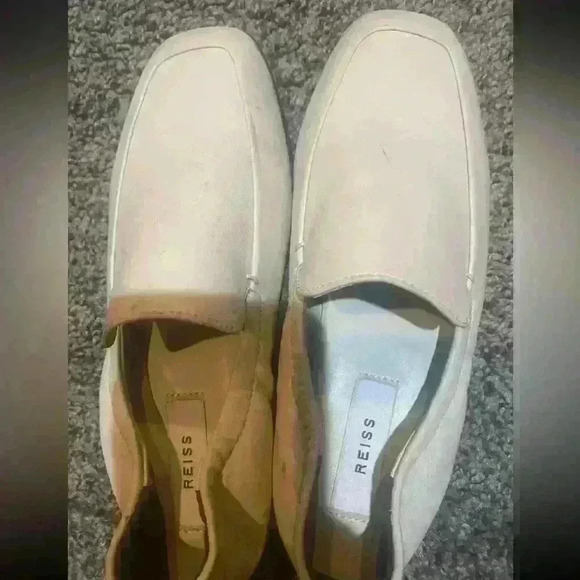 REISS AISLEY SHOES WOMEN'S SLIP ON LOAFERS WHITE SIZE 36/5 NWOT *read - Picture 6 of 6